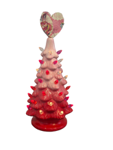 Load image into Gallery viewer, Valentines Day Lighted Ceramic Tree Workshop Friday the 7th 6:30-8:30pm