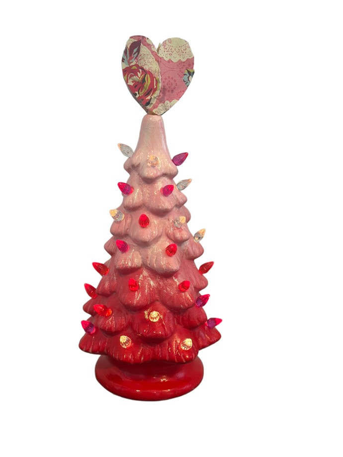 Valentines Day Lighted Ceramic Tree Workshop Friday the 7th 6:30-8:30pm